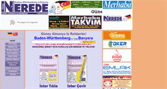 Desktop Screenshot of nerede.info