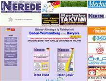 Tablet Screenshot of nerede.info